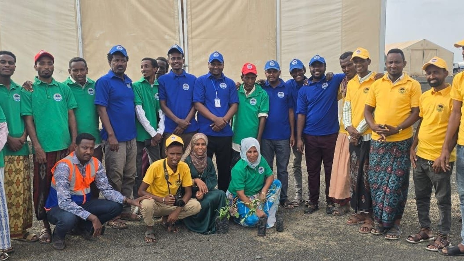 Afar disaster risk management field team
