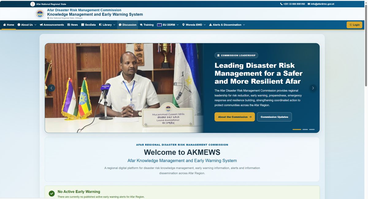 Afar DRMC Strengthens Community-Based Early Warning System
